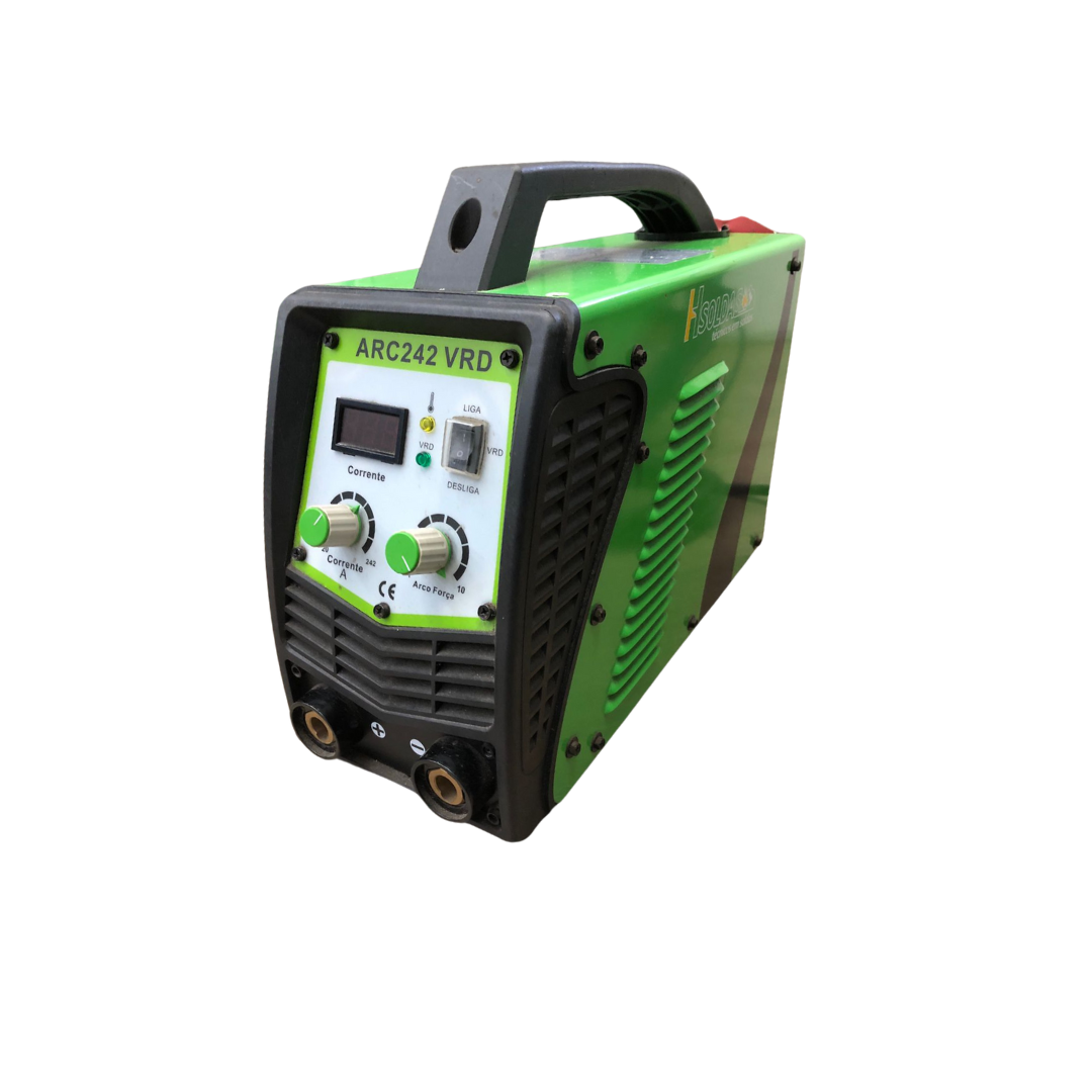 MÁQUINA INVERSORA DE SOLDA ARC 242 VRD 220V COM AMPERÍMETRO DIGITAL