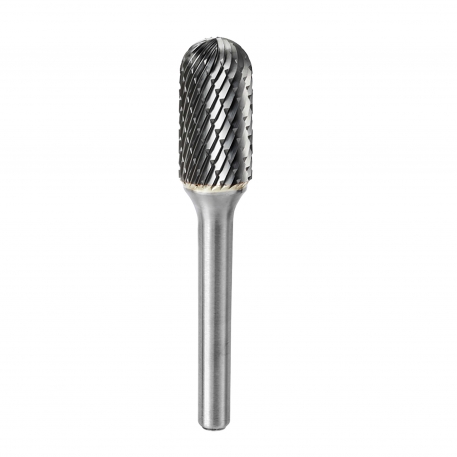 LIXA ROTATIVA CILÍNDRICA NORTON F=A – 6 × 19 mm – HASTE 6 × 50 mm – REF. 66261088871 – IMPORTADA