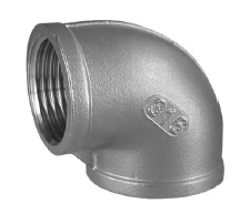 COTOVELO 90° FÊMEA X FÊMEA INOX 316 ROSCA BSP 150 LIBRAS 2 POLEGADAS