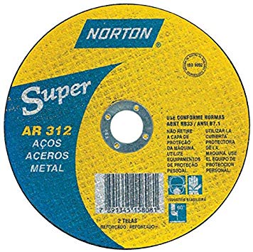 DISCO CORTE NORTON 250/254 X 3,2 X 19,1 AR312 IMP