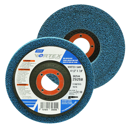 Disco Vortex Rapid Blend 115x22 Azul-Vf Norton Imp