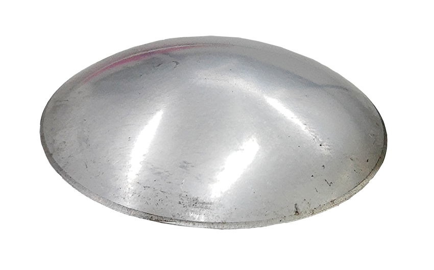 TAMPA ABAULADA EM AÇO INOX 304 PARA TUBO 50,80MM