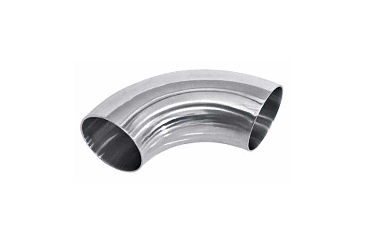 CURVA SOLDA 304 90GR RAIO LONGO (12,70 X 1,50MM) DECAPADO