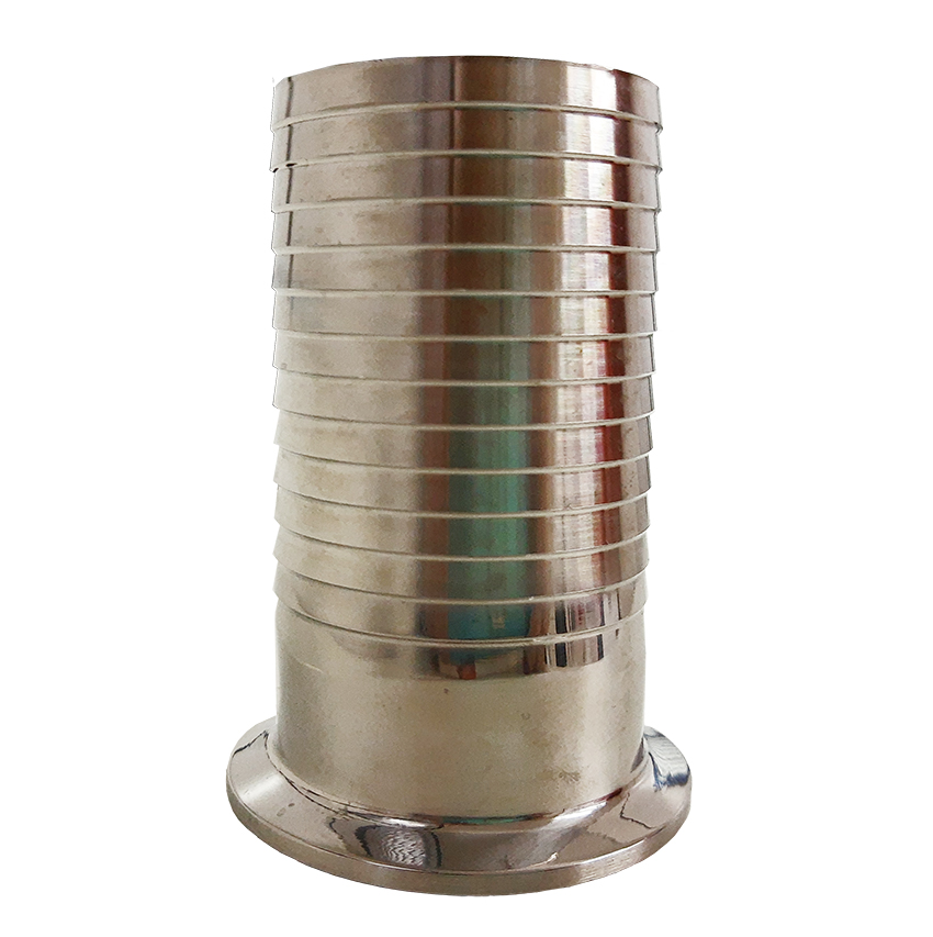 ESPIGÃO ADAPTADOR PARA MANGUEIRA TC INOX 304 38,10 MM (1.1/2 POLEGADA) PI/PE