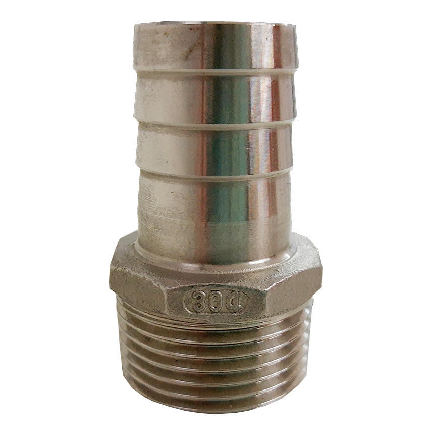 ESPIGAO SEXT. MACHO 304 BSP 3/8 ID - ST