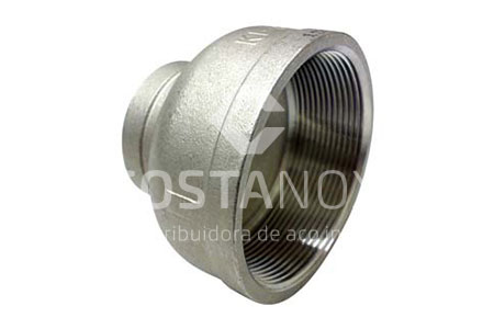 LUVA REDUÇÃO INOX 304 – BSP 150 DN 1.1/2 X 1.1/4 POLEGADAS