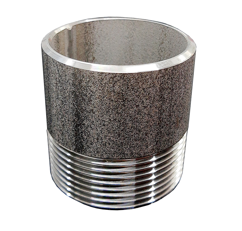 PONTA ROSCADA INOX 304 - BSP 26,67 X 2,87 (3/4 POL SCHEDULE 40) COMPRIMENTO 40 MM