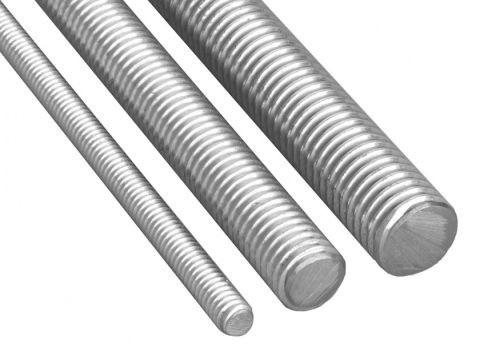 Barra Roscada 1m. 304 Unc 3/8 -16 Fios/Pol Imp-St