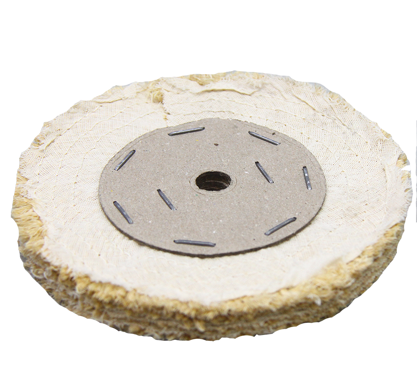 Disco de Polimento Transisal Ventilado 150x13 Natural com Papel
