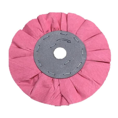 Disco de Polimento Ventilado 150x13 Rosa 100% Resinado