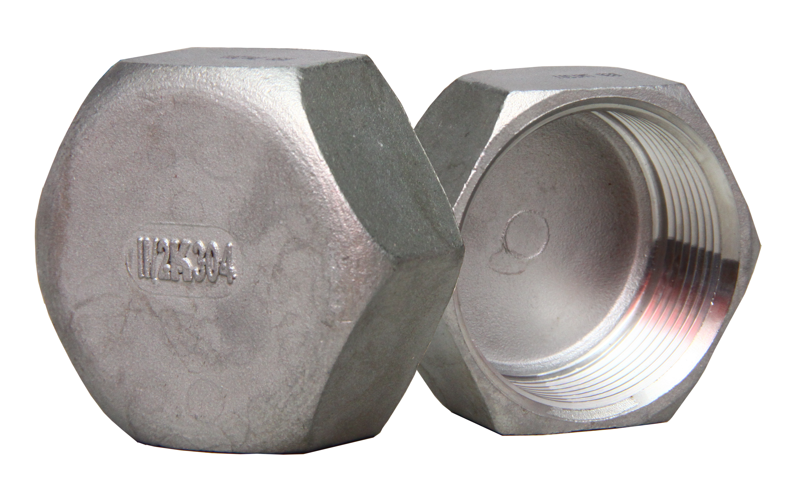 CAP SEXTAVADO ROSCA BSP 150 DN 3 - 304 ID - ST