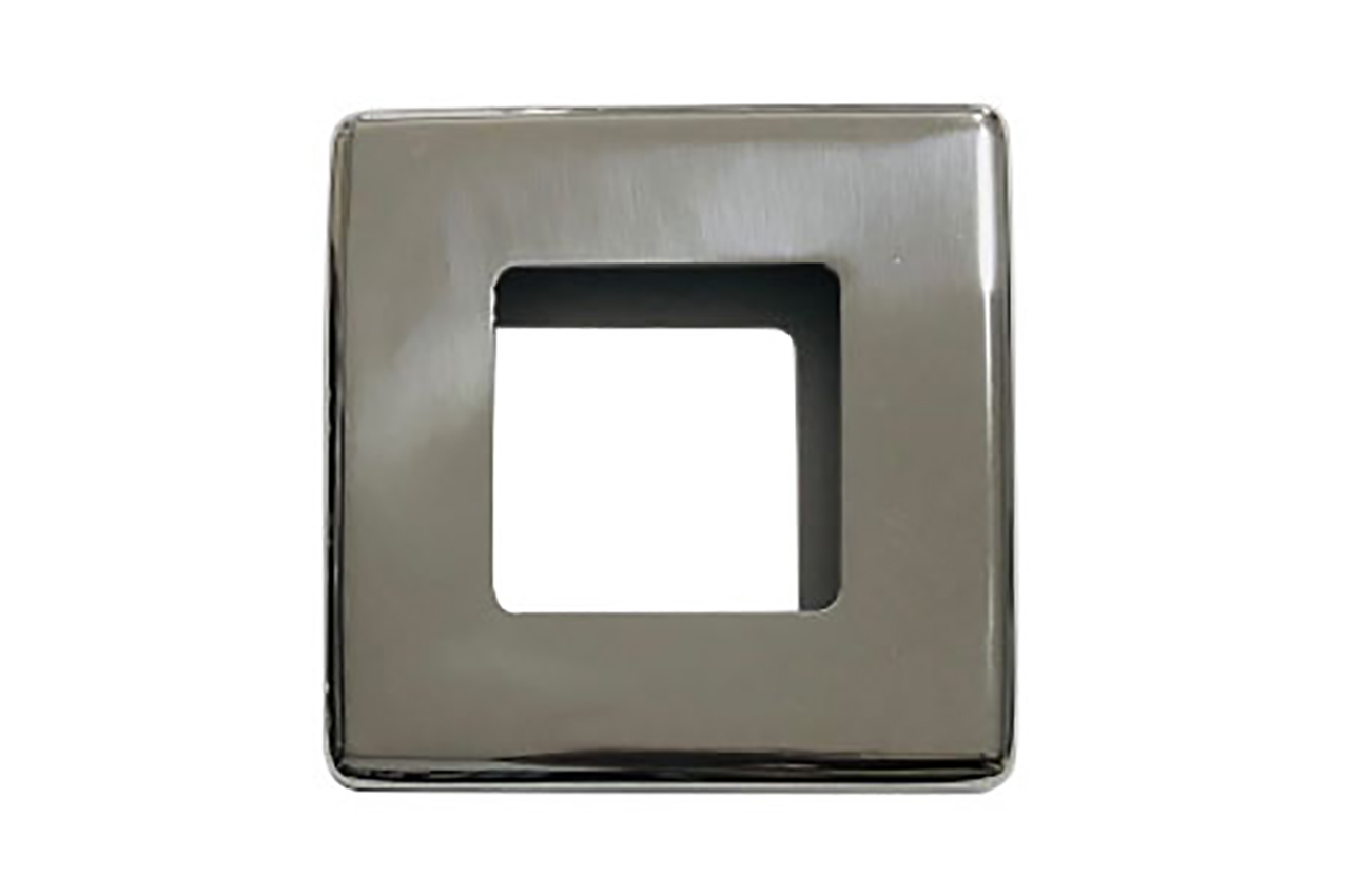 CANOPLA 304 POL. QUADRADA 30 X 30 - 65 MM-ST