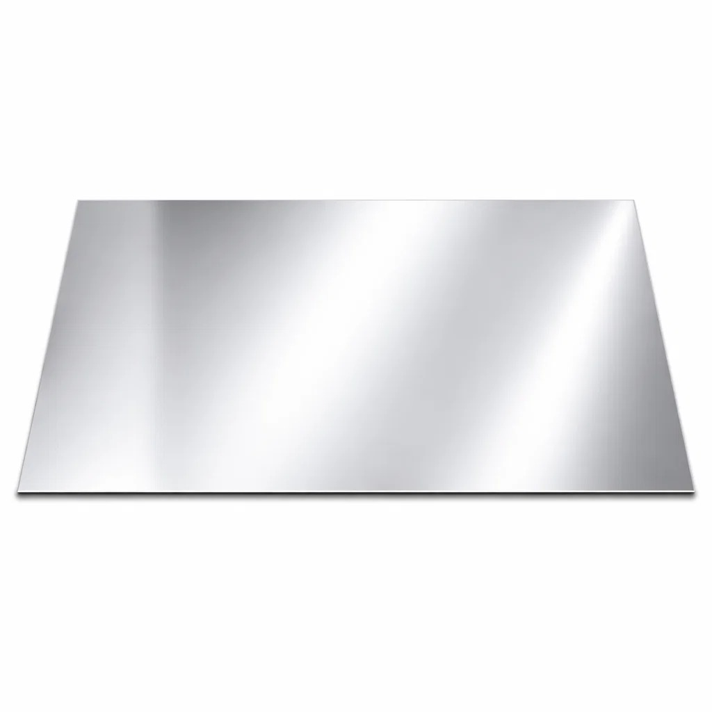 CHAPA INOX 304 0,50MM 1220X3000 ACABAMENTO 2B COM FILME PVC