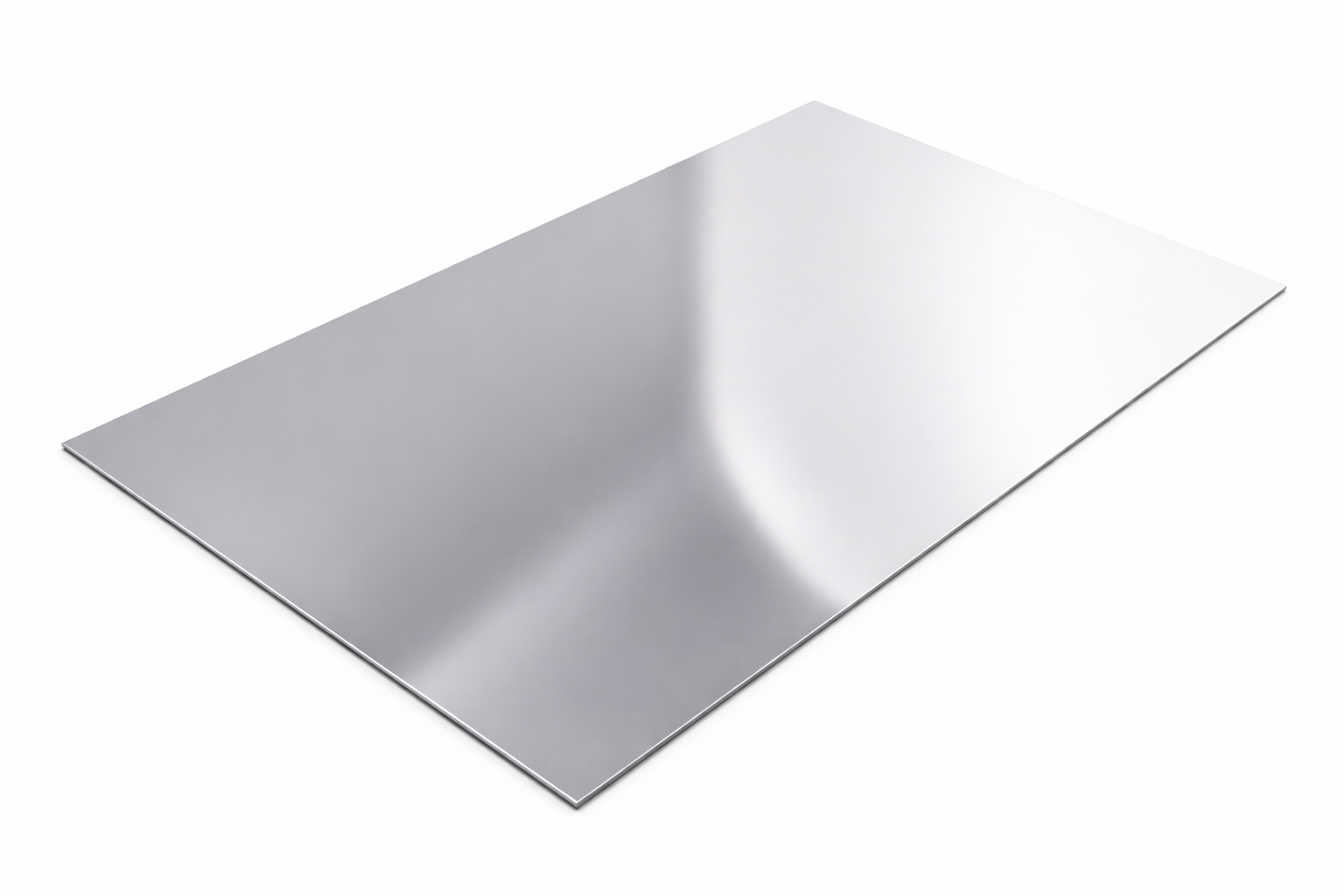 CHAPA INOX 304 1,00MM 1000X3000 ACABAMENTO 2B COM FILME PVC