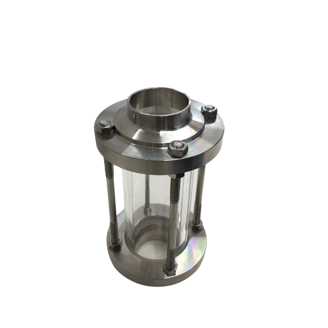 Visor de Linha Tubular Inox 304 2 Sem Tela – Modelo MAX