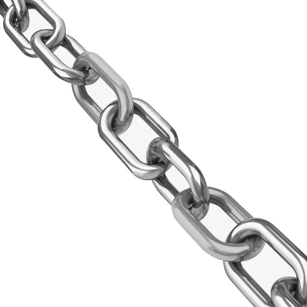 CORRENTE ELO CURTO SOLDADA DIN 764 INOX 316 6,0MM 6,0X21X20