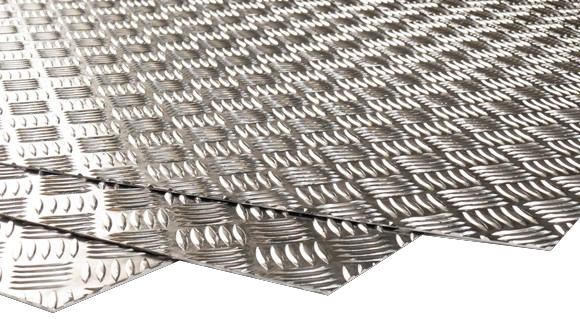 CHAPA DE ALUMÍNIO XADREZ 3105-H114 – 2,20 MM X 1250 MM X 3000 MM