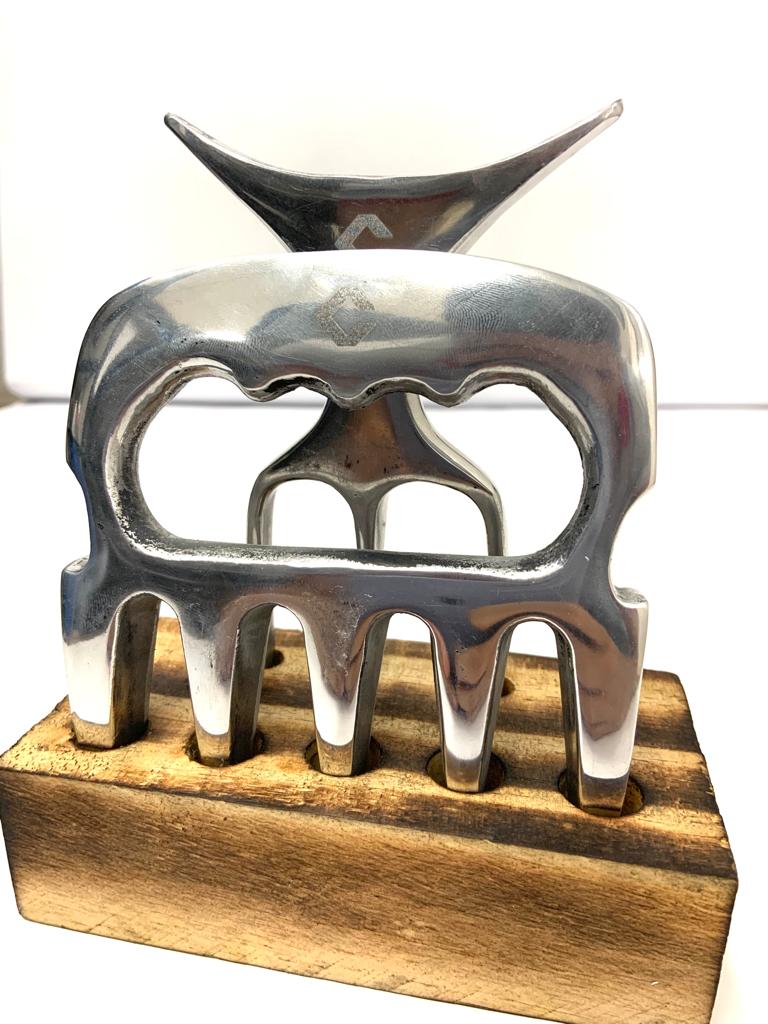 GARRA DE URSO EM ALUMINIO