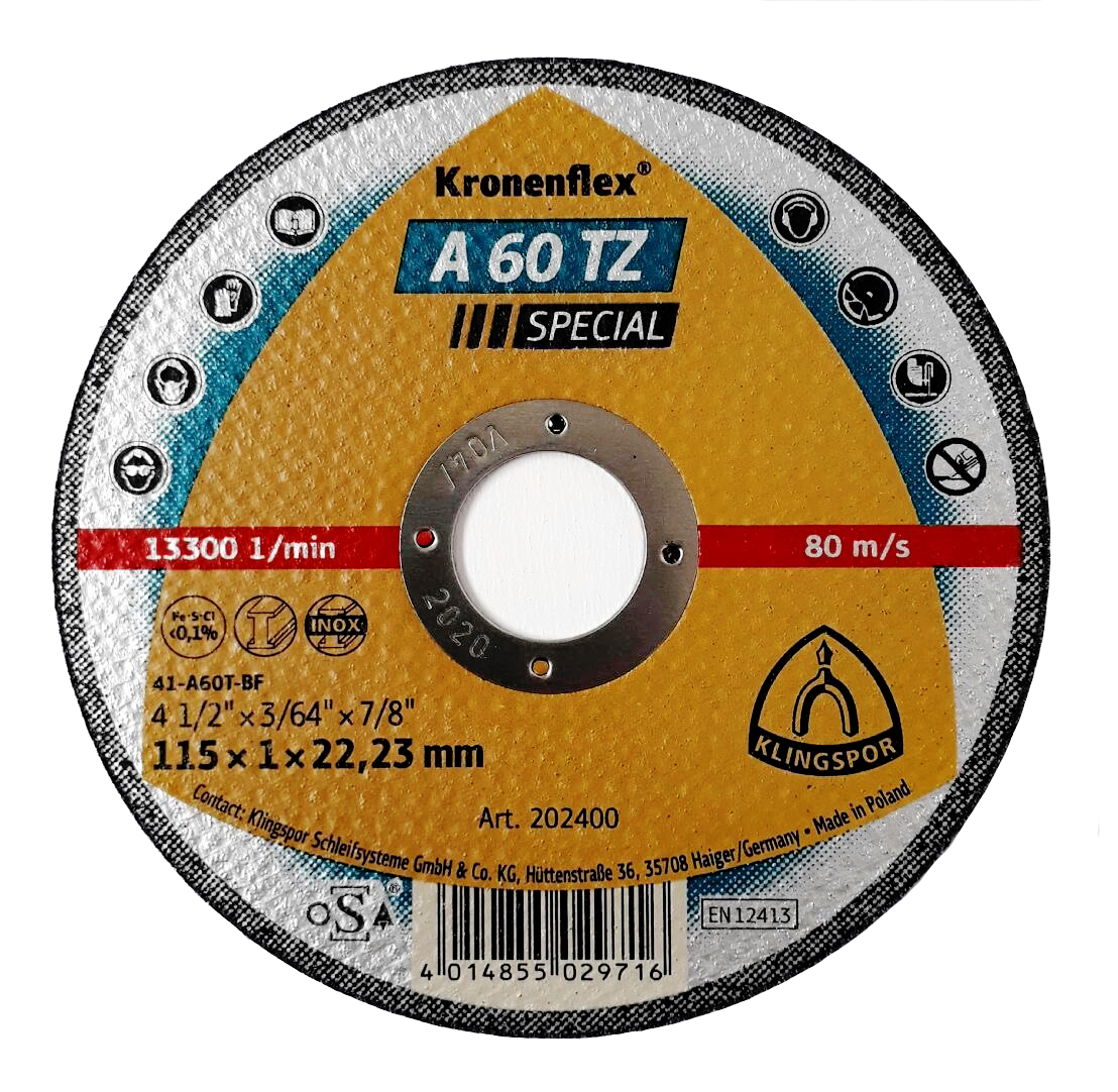 Disco Corte Kling. A60tz Spec 115 X 1 X 22,23 Imp