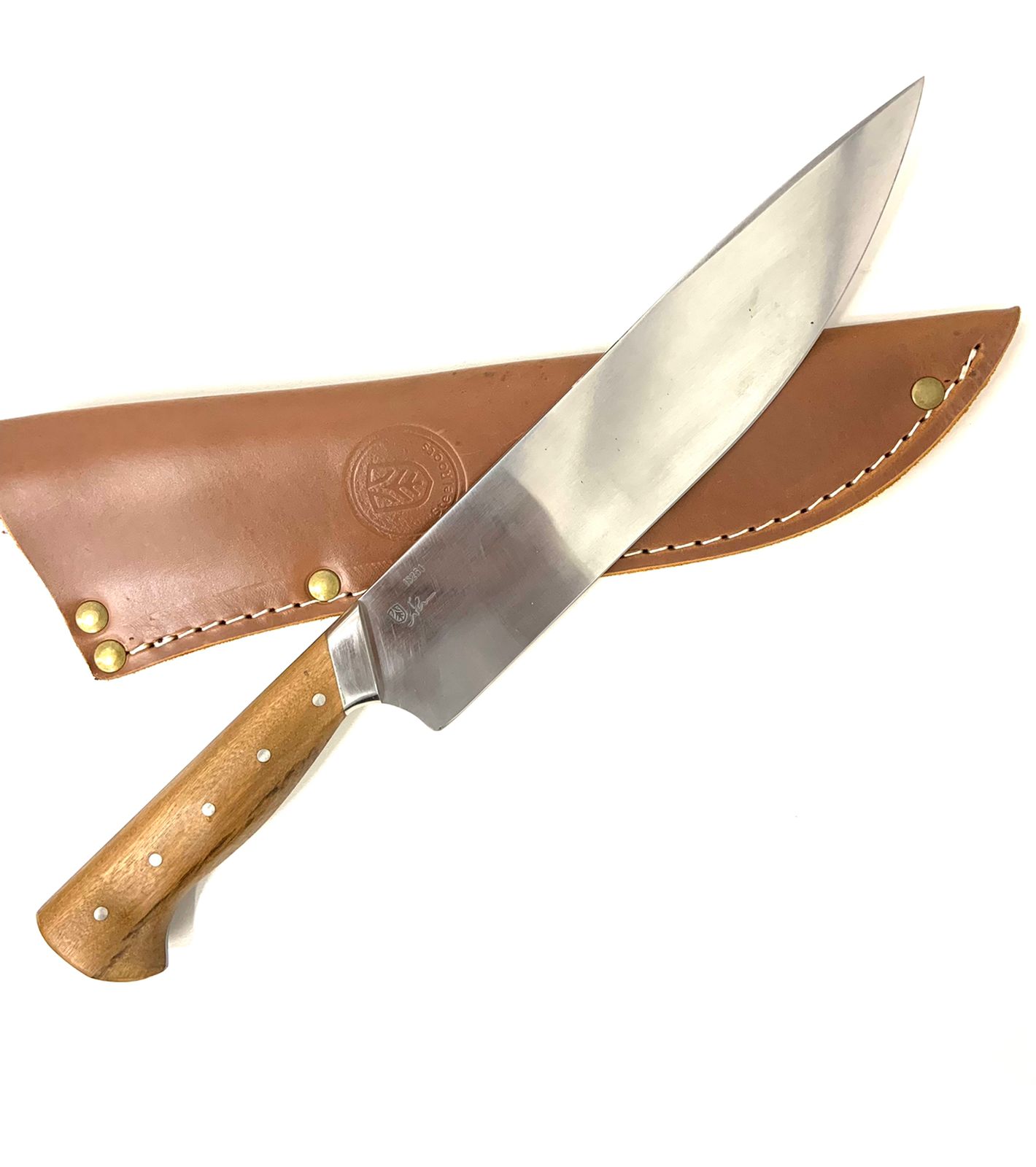 Faca Churrasco SKS-14C28N 10 Full Tang com Bolster e Bainha